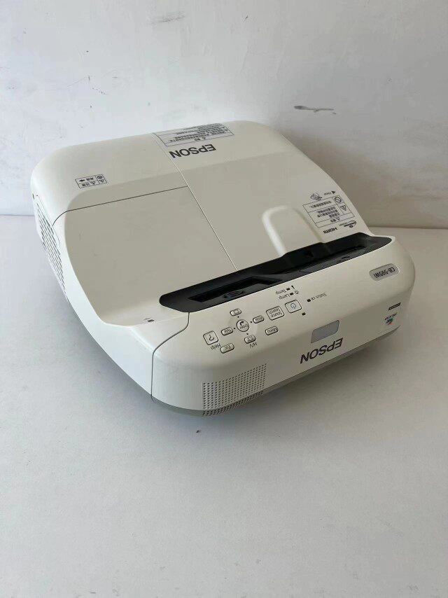 二手日本爱普生585/595wi投影仪高清宽屏护眼卧室超短焦家用3D白天直投智能